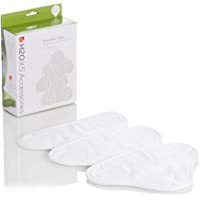 H2O X5-Microfibre Cloths Paños- Poliéster- blanco